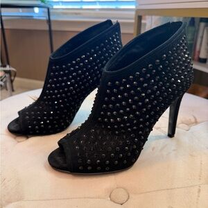 Michael Kors Black Studded Heels
